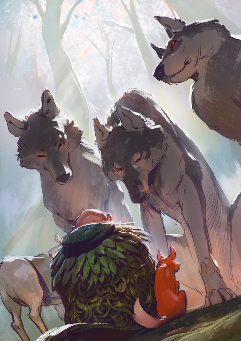 Illustration for article titled An Entire Fantasy World, Sketched Over One Year